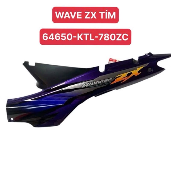 Ốp sườn trái ZX tím *RP138M*
