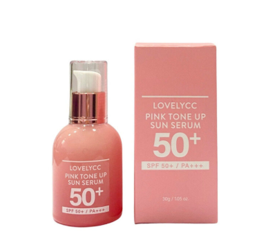 [Hàng Công Ty] Kem Lót Nâng Tone LOVELYCC Pink Tone Up Sun Serum 30g