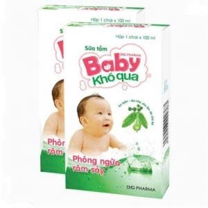 Sữa tắm Baby khổ qua rôm sảy DHG chai 100ml