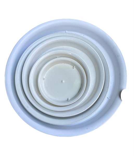 Đĩa tròn trắng 2 tấc