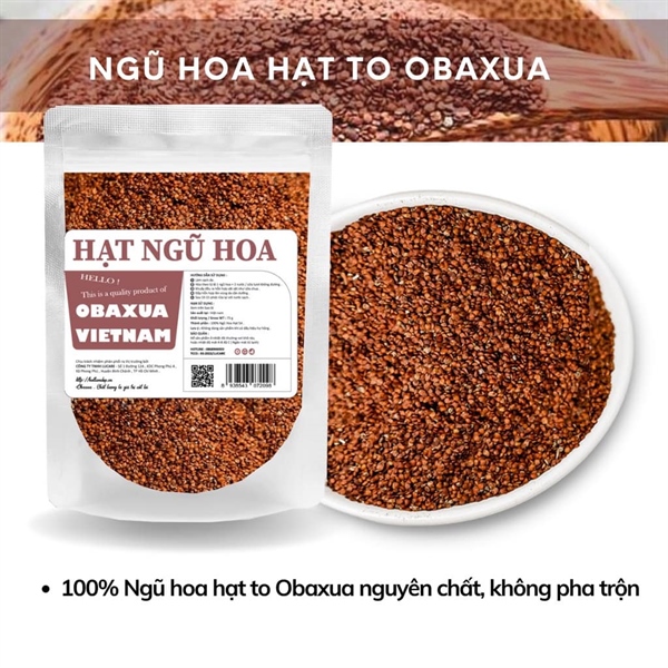 Hạt ngũ hoa Obaxua 75gr
