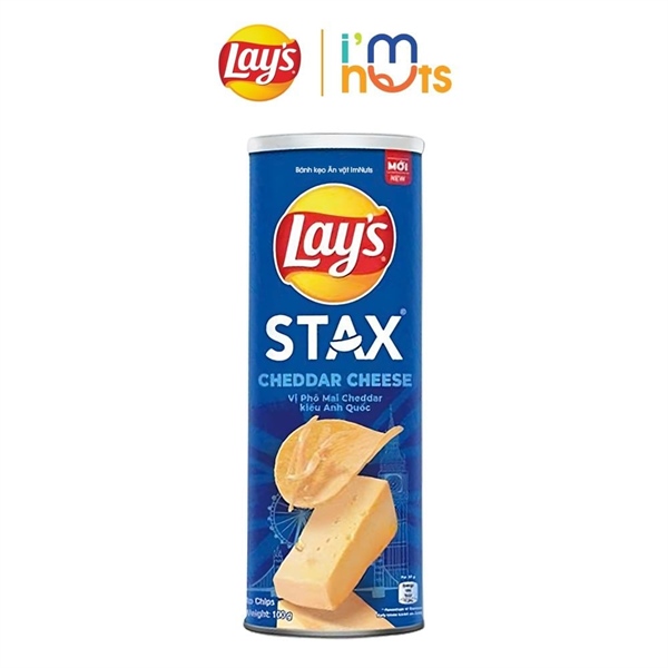 Snack ống Lay's Xanh vị phô mai