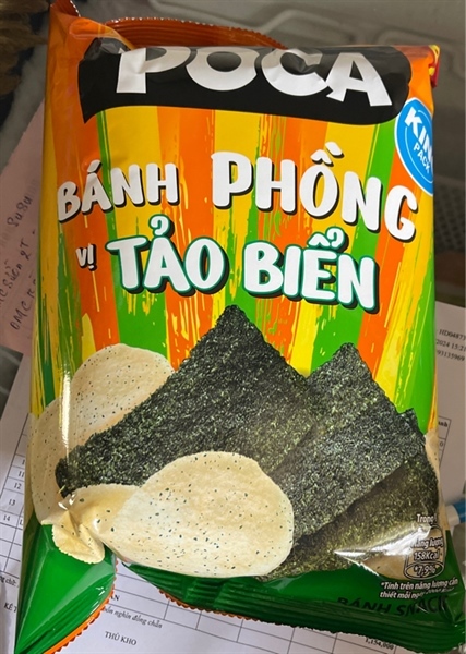 Bim Bim Poca bánh phồng tảo biển