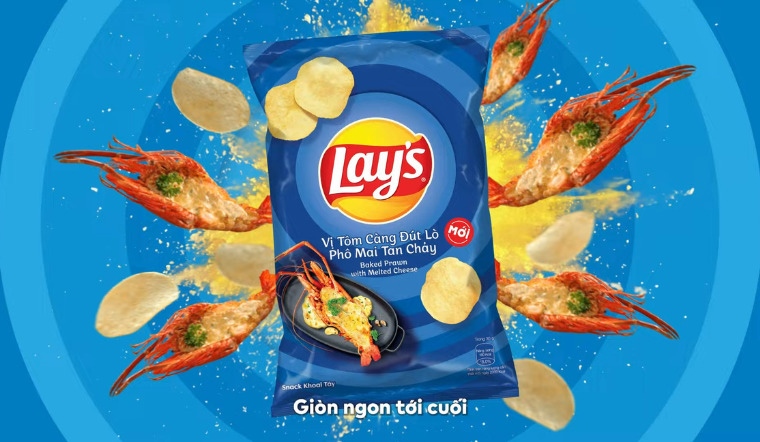 Bim Bim La's xanh vị tôm càng