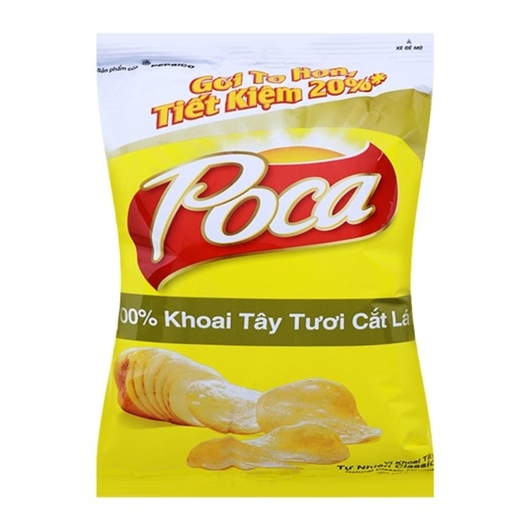Bim Bim Lay's vàng vị khoai Tây Tự Nhiên