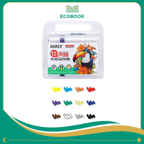Bút màu Acrylic MP2945-12 Bút màu Acrylic MP2945-12