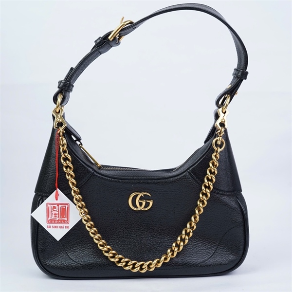 Túi GG Aphrodite Small đen (731817-525040) sz22 +