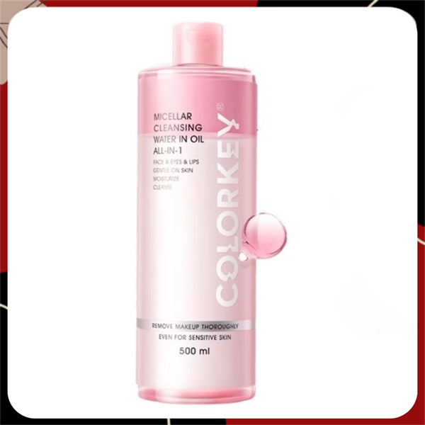 V8 - Mini Nước tẩy Trang Colorkey micellar cleansing water in oil all-in-1 100ml