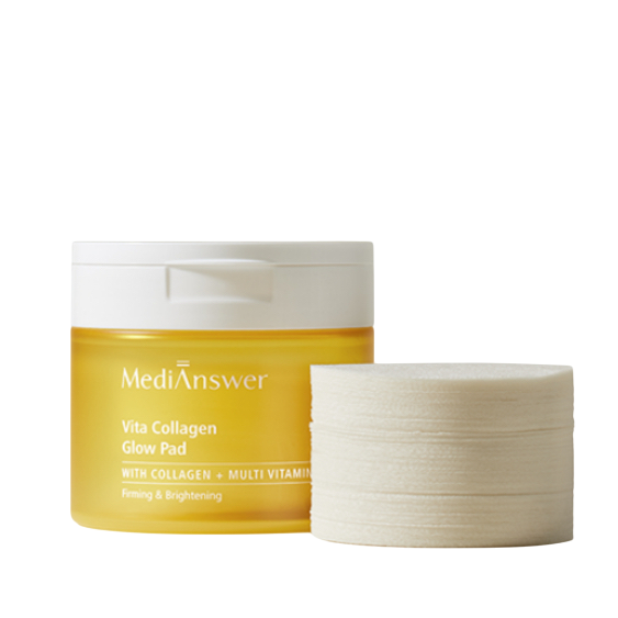 [Hàng Công Ty] MEDIANSWER Vita Collagen Toner Pad 80 Miếng