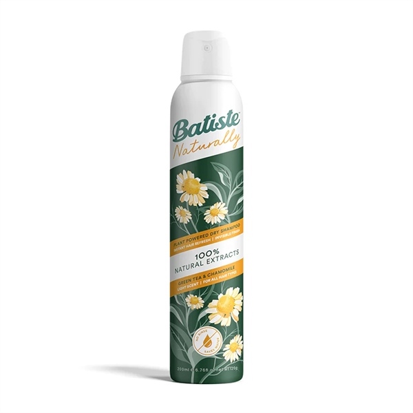 Gội khô Batiste Green Tea Naturally 200ml