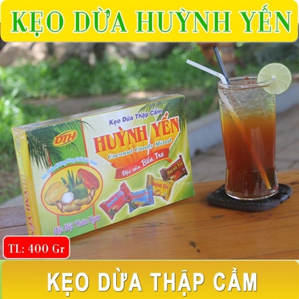 Kẹo Dừa Huỳnh Yến 400G
