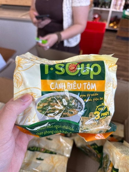ISOUP Canh Riêu Tôm (5 gói)