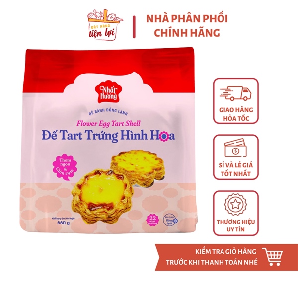 Đế Tart Trứng Hình Hoa Nhất Hương ( 20 Đế )