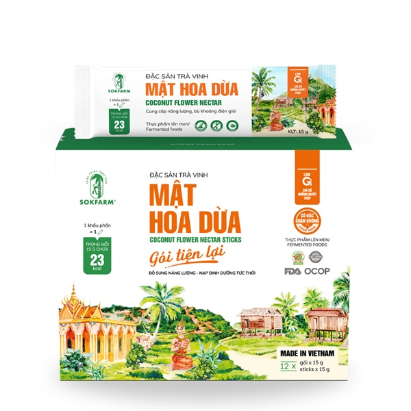 Mật hoa dừa cô đặc Sokfarm