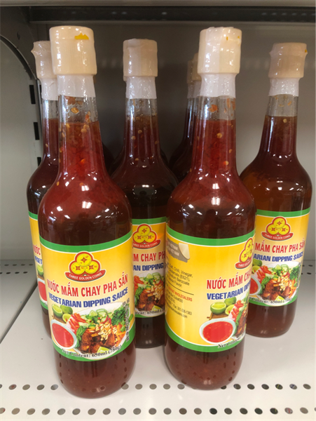 3 COINS - VEGETARIAN DIPPING SAUCE NUOC MAM CHAY PHA SAN 22.93 oz (20 lbs.)