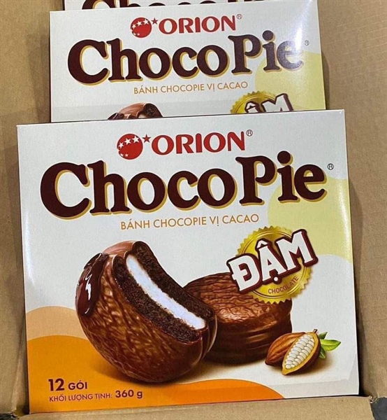 Bánh chocopie ca cao đậm đặc