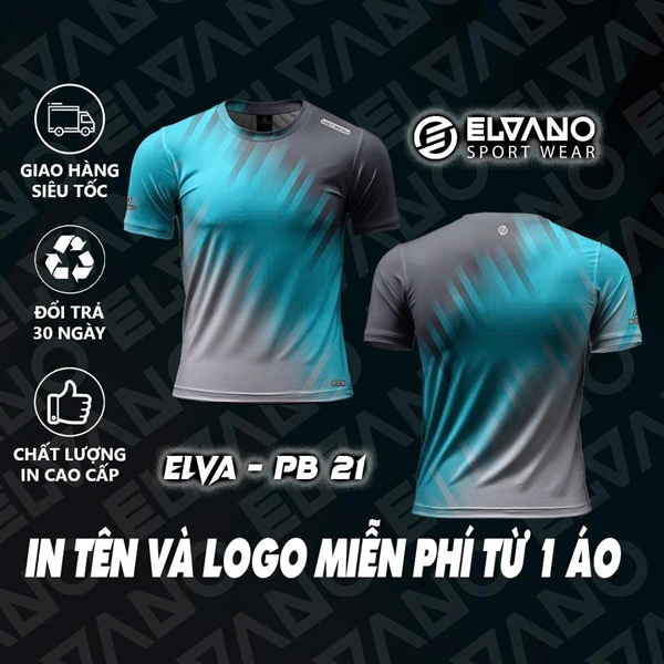 Áo Pickleball ELVANO thiết kế cao cấp Mẫu ELVA-PB21