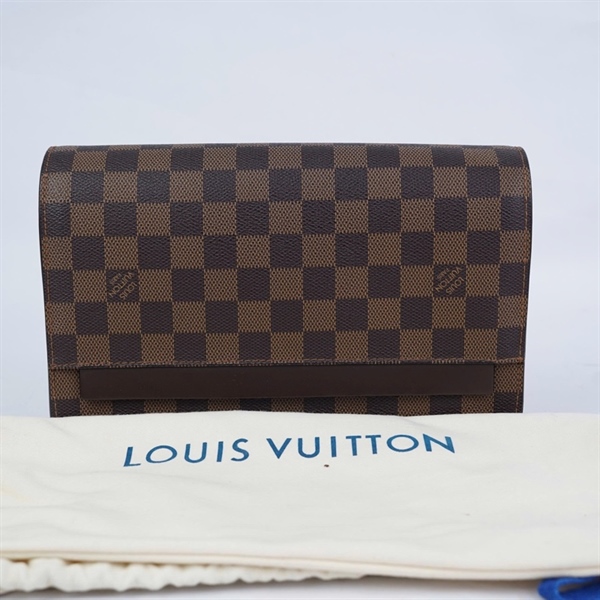 Túi LV clutch ô vuông nâu (SN2069) sz24 KG+