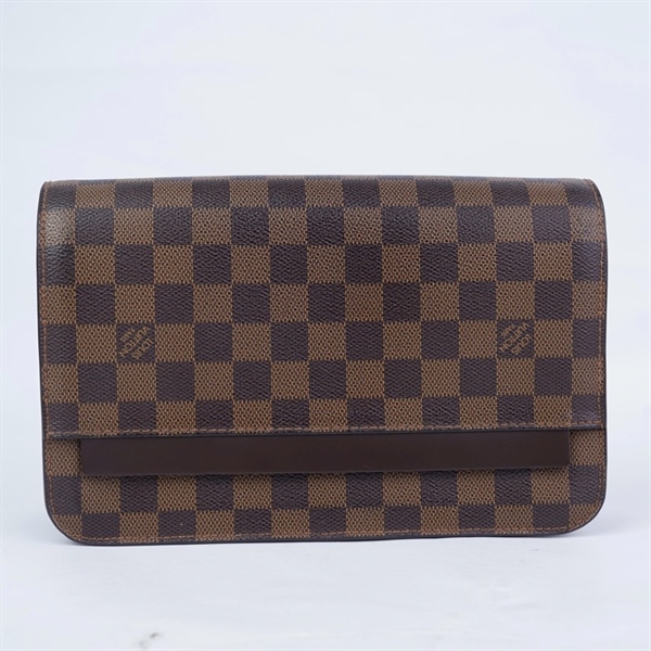 Túi LV clutch ô vuông nâu (SN1190) sz24 KG+