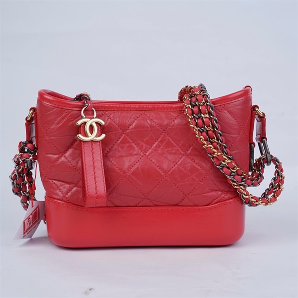 Túi Chanel Gab đỏ (27948492) sz20 (TT) KG+