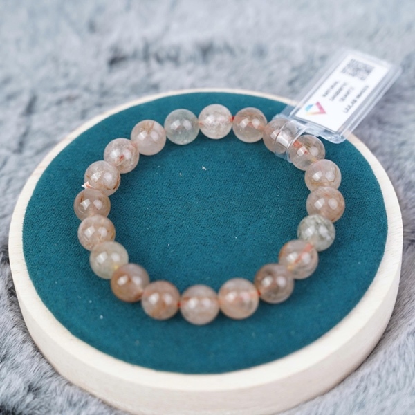 Vòng tay thạch anh tóc đa sắc (tam tài)+