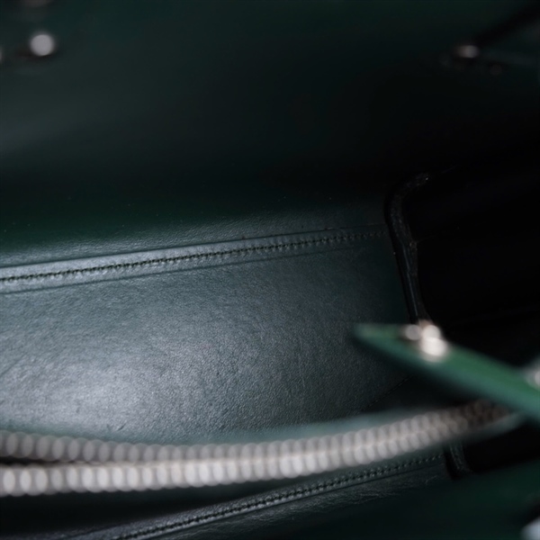 Túi YSL xanh da cá sâu kèm ổ+ 2 chìa sz26 (BQ) KG+