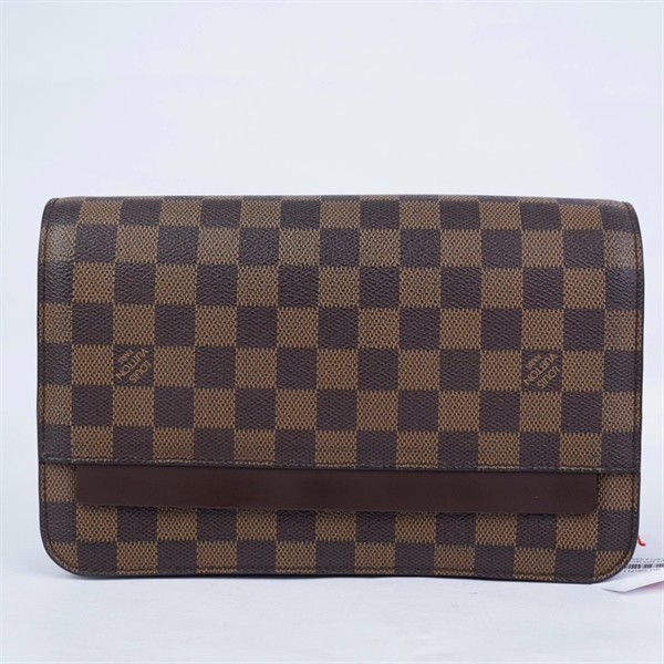 Túi LV clutch ô vuông nâu (FL0056) sz24 KG+