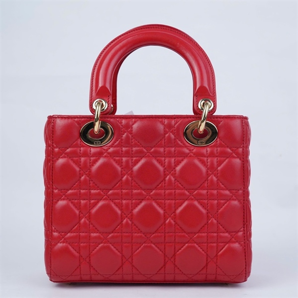 Túi Dior Lady đỏ (29-MA-0147) szS (BQ) KG+