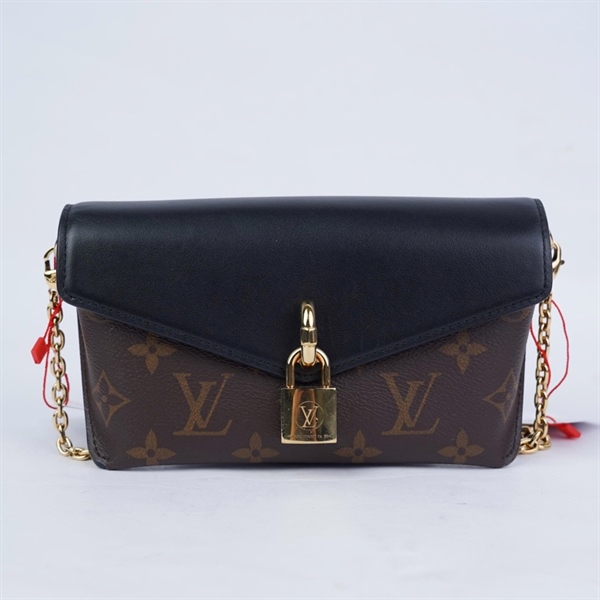 Túi LV Padlock hoa nâu 2 strap sz17 (BQ) KG+