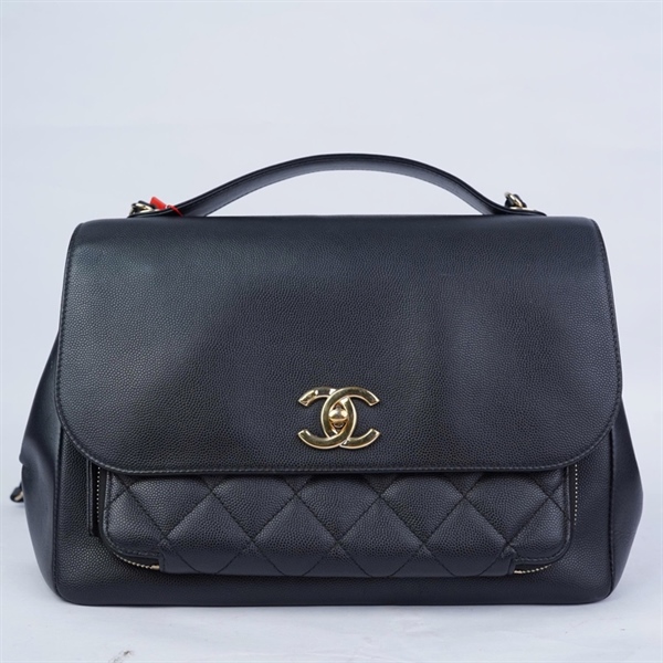 Túi Chanel Affinity đen (23975538) sz27 (BQ) KG+