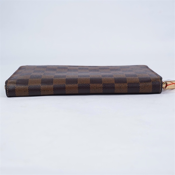 Ví LV zip ô vuông nâu (CA3172) (LT) KG+