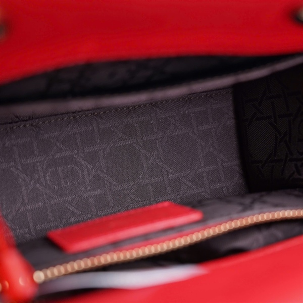 Túi Dior Lady đỏ (29-MA-0147) szS (BQ) KG+