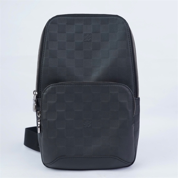 Túi LV đeo chéo ô vuông đen sz19 (BQ) KG+