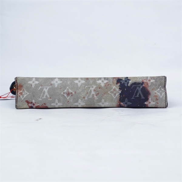 Túi LV Clutch hoa xanh họa tiết sz27 (BQ) KG+