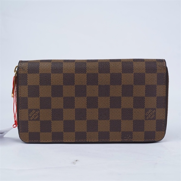 Vi LV zip ô vuông nâu (CA4038) (LT) KG+