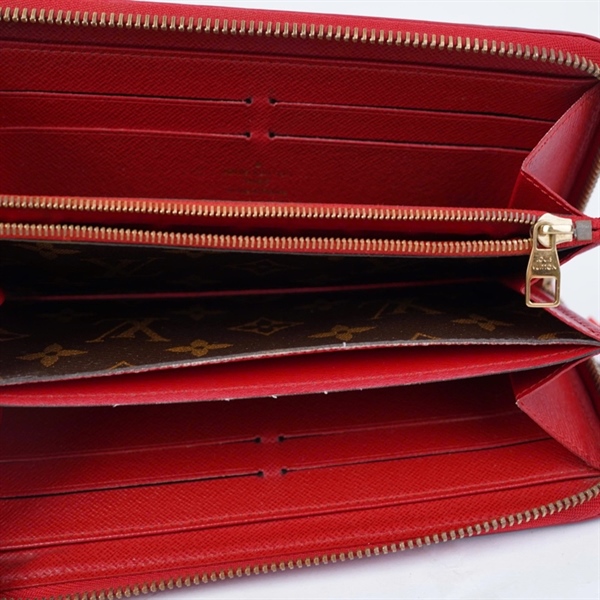 Ví LV hoa nâu góc đỏ (LT) KG+