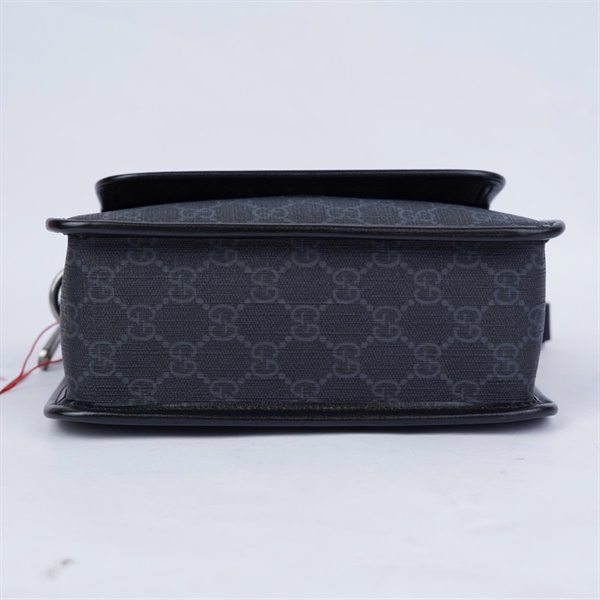 Túi GG đeo chéo đen 2 strap (674164-213317) sz21 (BQ) KG+