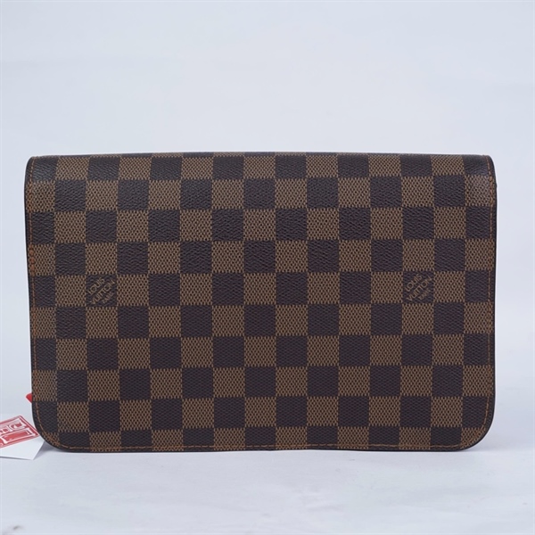 Túi LV clutch ô vuông nâu (SN2069) sz24 KG+