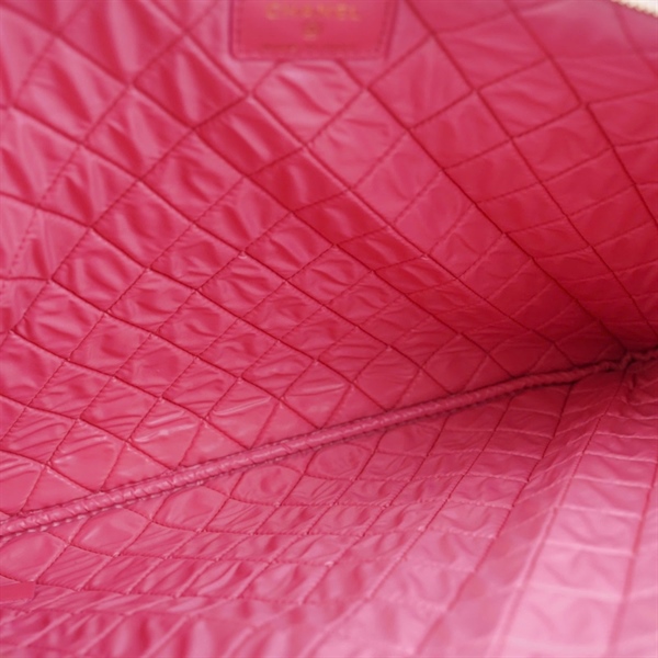 Túi Chanel Clutch hồng kèm lót form (22172050) sz34 (BQ) KG+
