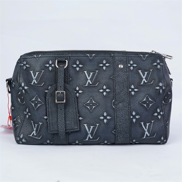 Túi LV Keepall xanh hoa trắng sz27 (BQ) KG+