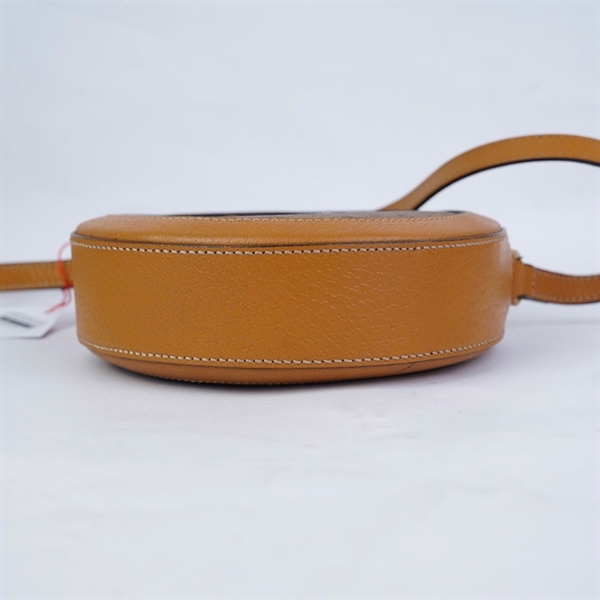 Túi GG đeo chéo tròn xám hình Micky (603938-213317) sz18 (BQ) KG+