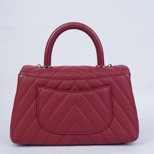 Túi Chanel Coco đỏ (30268395) sz23 (BMC)+