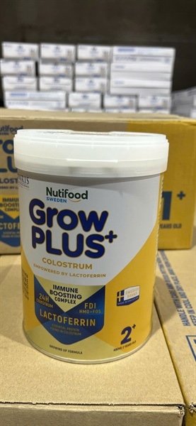 Sữa Nutifood GrowPlus+ Colostrum Lactoferrin 2+ 800g