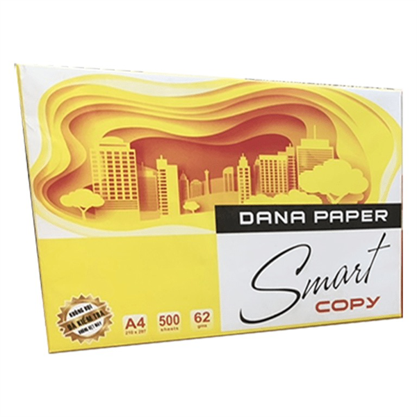 Ream giấy A4 62 gsm Smart Copy (500 tờ)