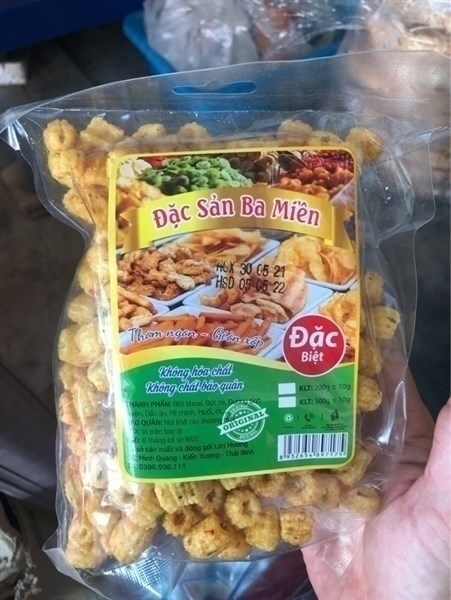 Đặc Sản Ba Miền Bánh Cá Đỏ, 3 Màu, Các Loại ... Bịch 200G