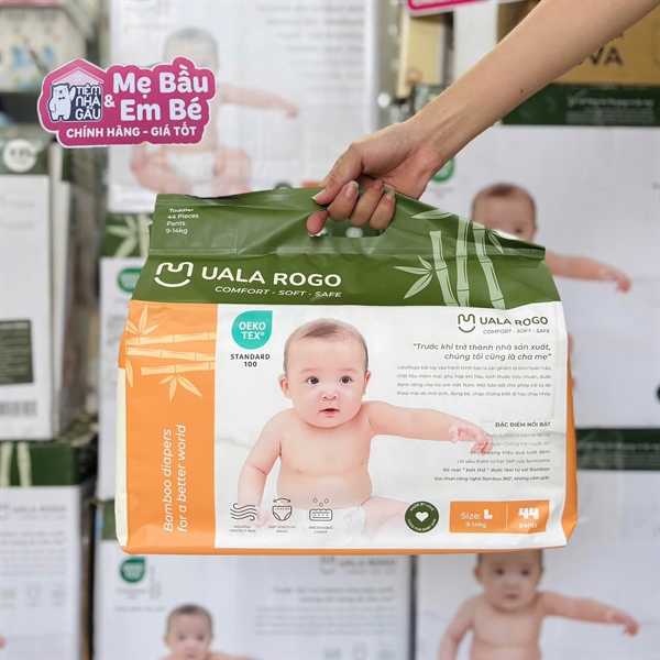 Tã quần Uala Rogo L 44 Miếng