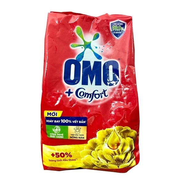 Bột Giặt OMO Comfort Tinh Dầu Thơm Nồng Nàn gói 700g