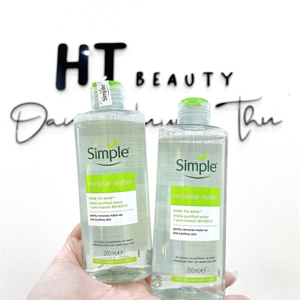 Nước tẩy trang SIMPLE 200ml (#165k sale)