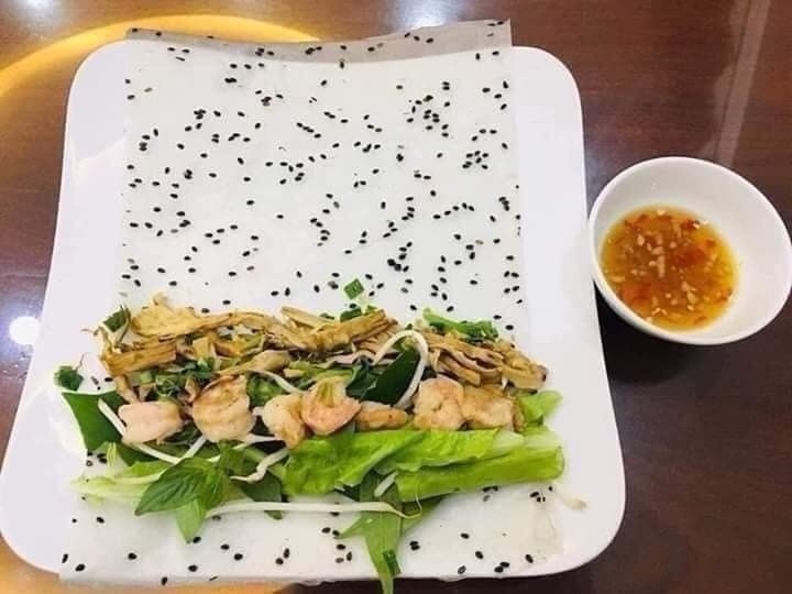 Bánh tráng mè Phan Rang