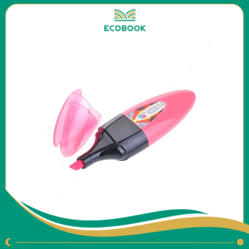 Bút dạ quang HL-07 hồng hộp 10